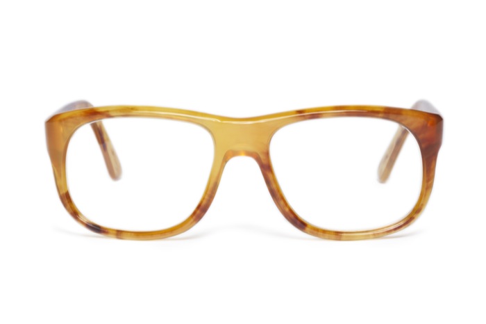 Modèle M. Saint Laurent coqué en écaille extra blonde
